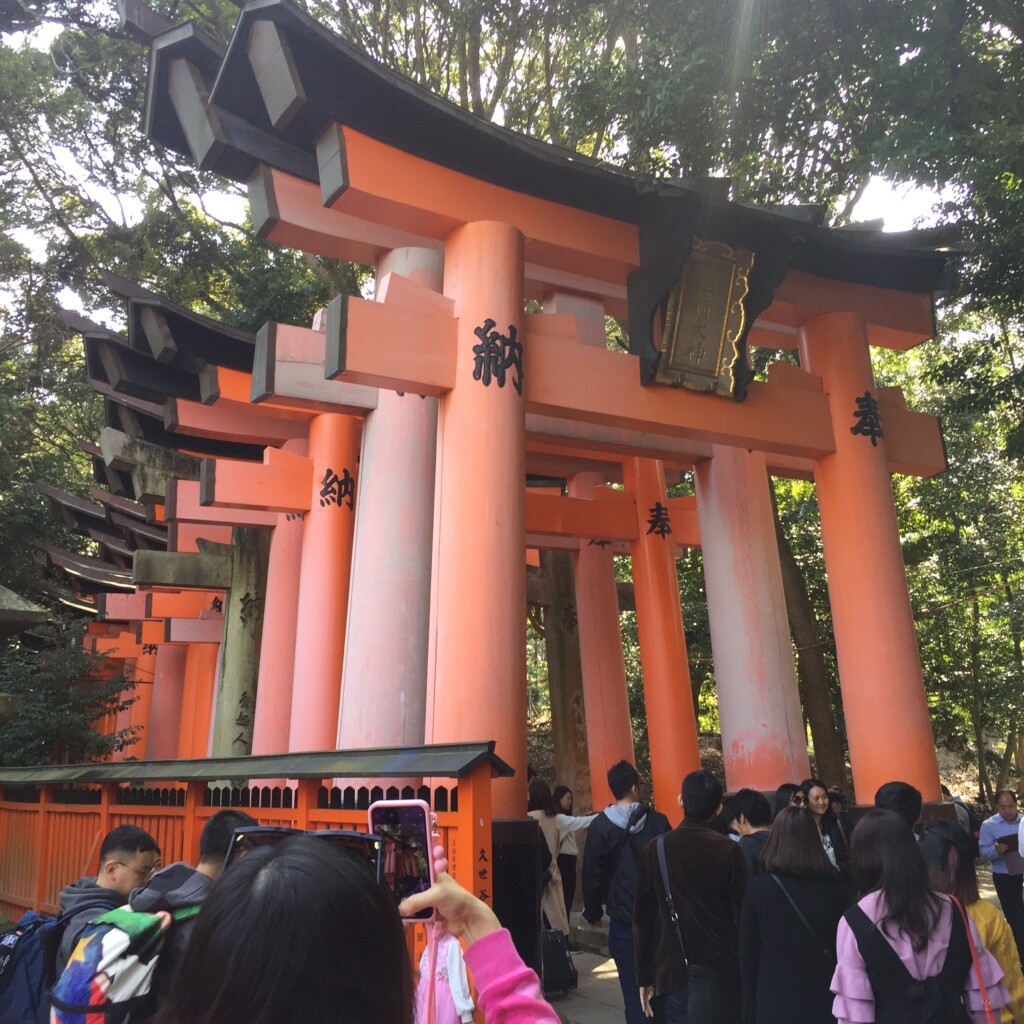 Fushimi Inari Shrine in Kyoto