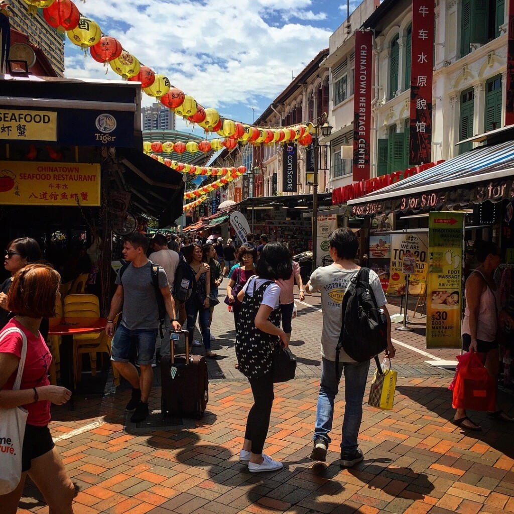 China Town in Singapore