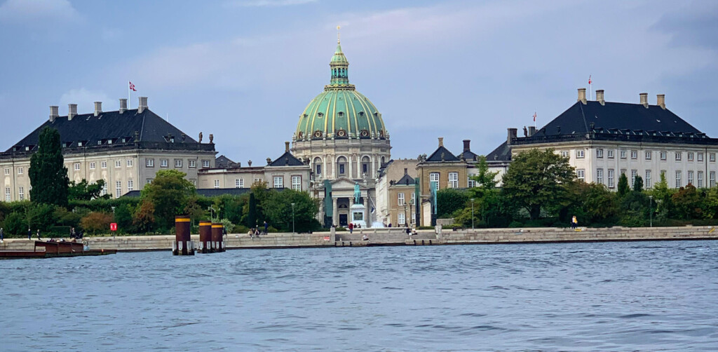 Copenhagen view from the canal boats