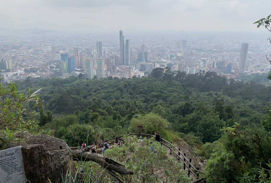 View of downtown Bogota