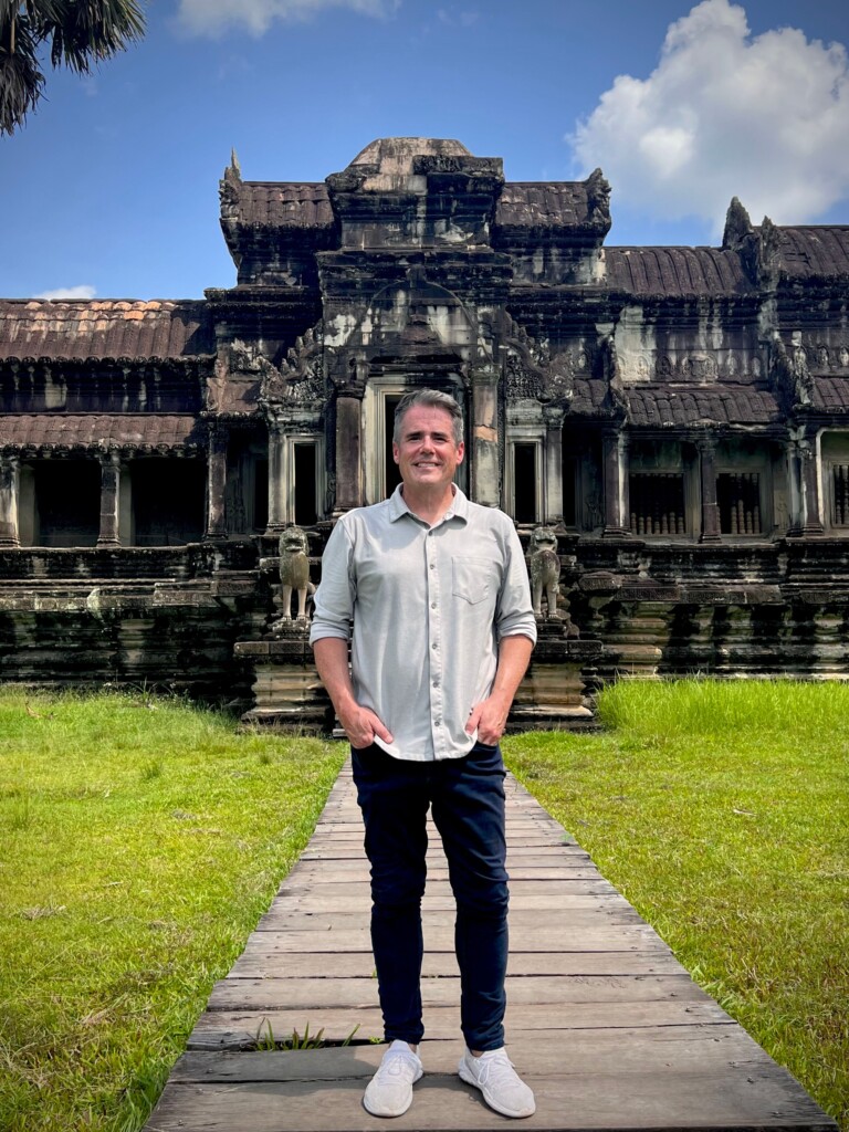 Jeremy at Angkor Wat
