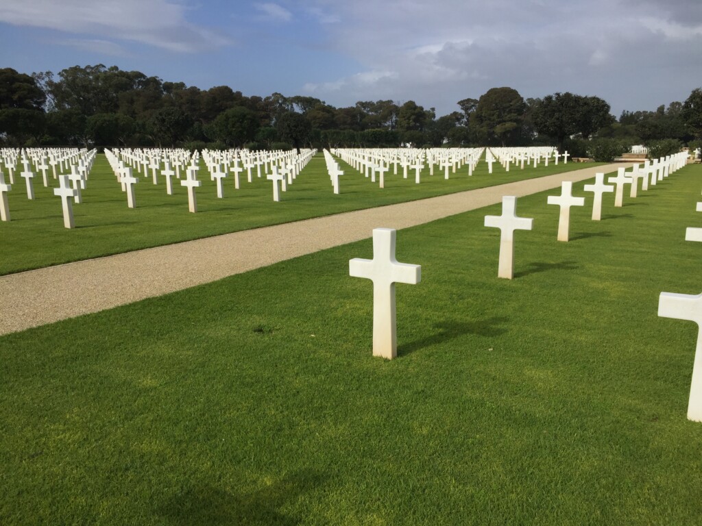 North African American Cemetery in Tunisia