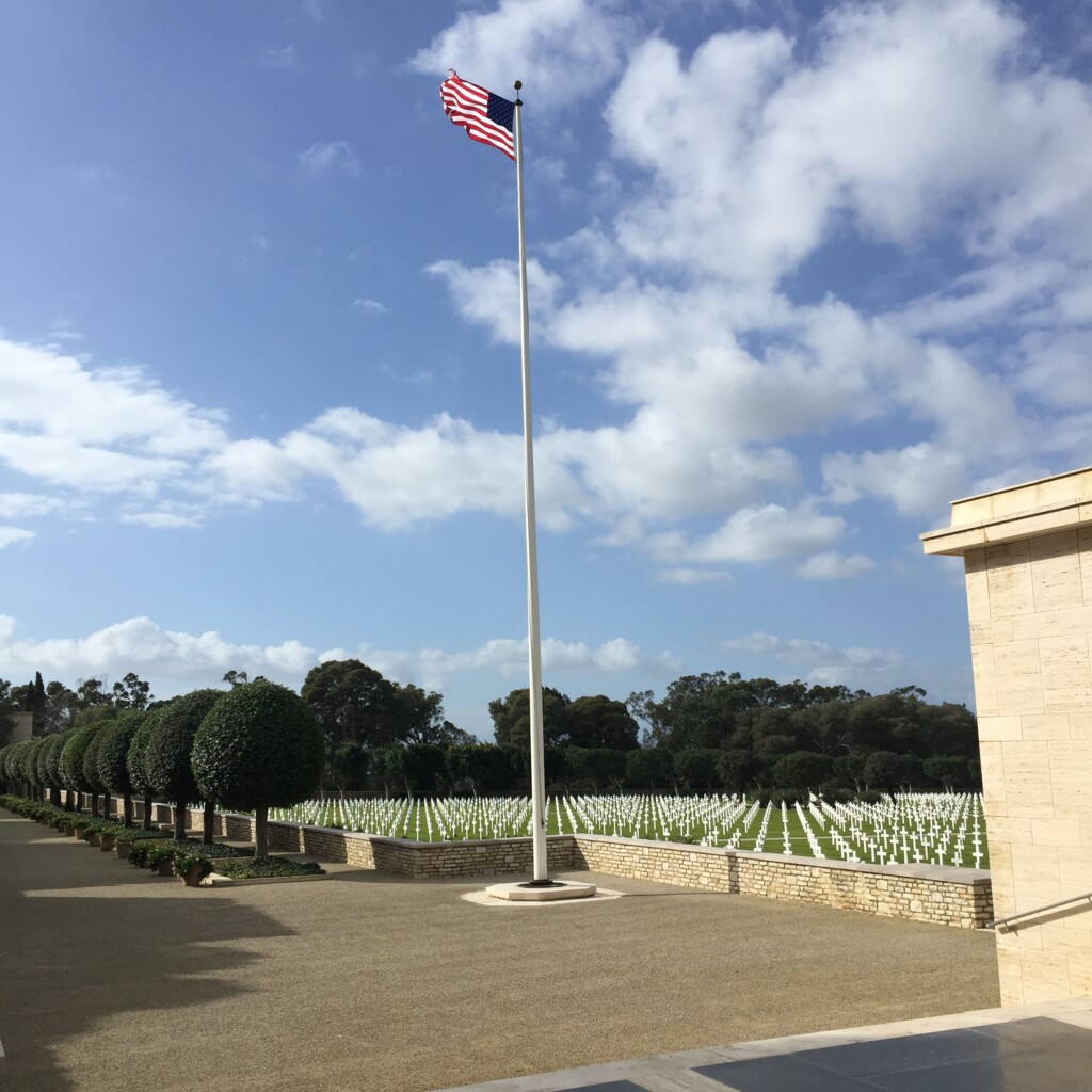 North African American Cemetery in Tunisia