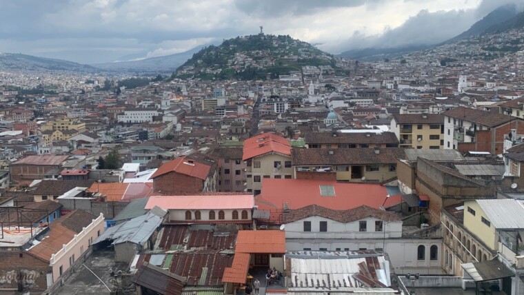 View of Quito