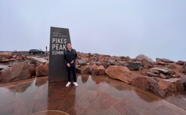 Jeremy at Pikes Peak Summit